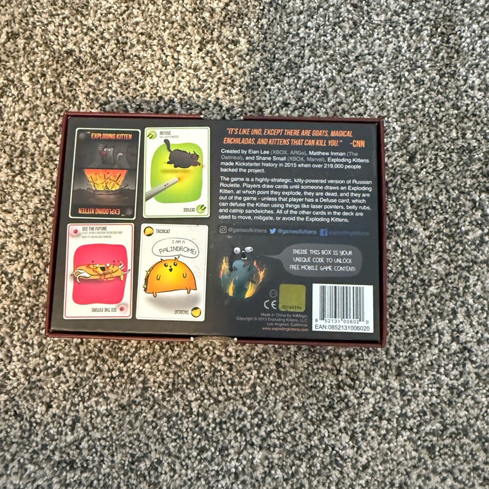 Exploding Kittens card game - Picture 3 of 3